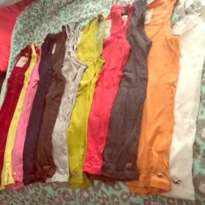 11 Tank Tops - Hollister/Abercrombie